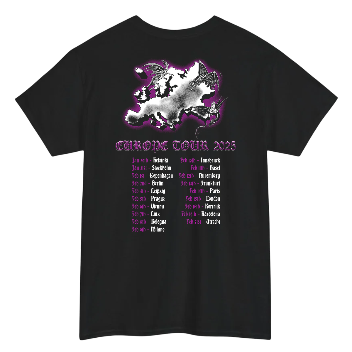Quest Master - Europe Tour Tee