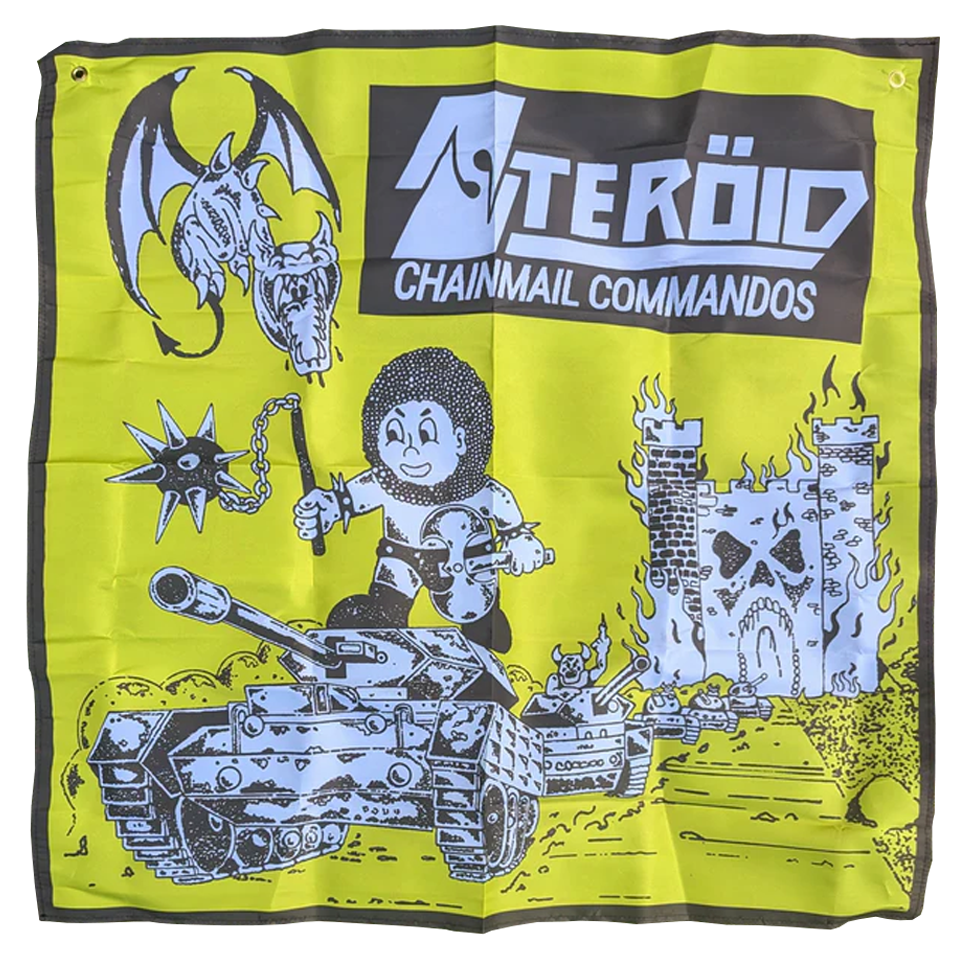 STEROID - Fabric Wall Banner Flag
